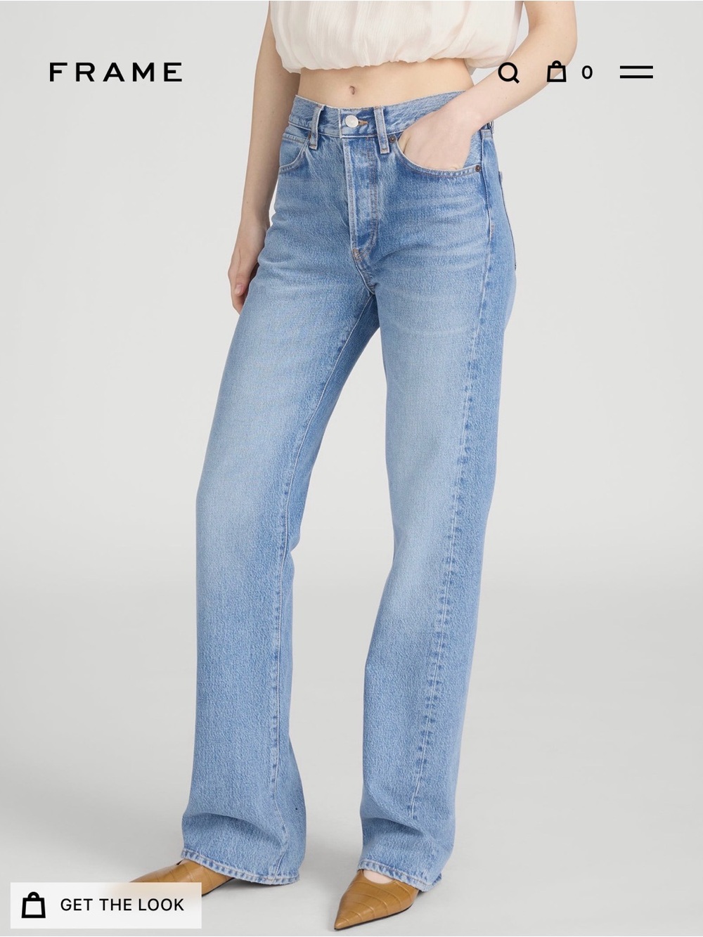 Frame NWT The Vertical Jeans 25